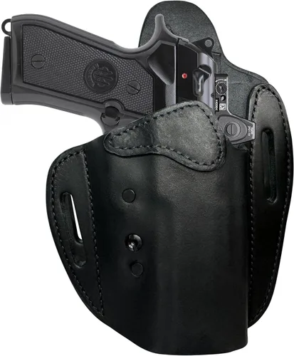 Miniatura 27 de Urban Carry LockLeather OWB RMR/RDS - Funda segura y cómoda de cuero/polímero híbrido para una ocultación óptima Diestro Compatible con una