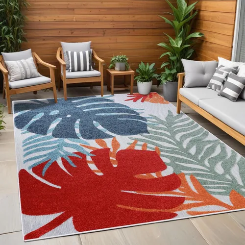 Miniatura 50 de SUPERIOR - Alfombra de interior y exterior, perfecta para patio, dormitorio, cocina, sala de estar, entrada, cuarto de juegos, guardería, cubierta