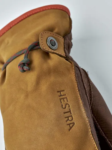 Miniatura 3 de Hestra Wakayama - Manopla de invierno cálida de piel, inspirada en retro, para esquí, snowboard e invierno