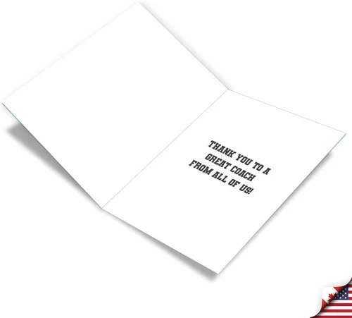 Miniatura 2 de NobleWorks - 1 tarjeta de agradecimiento para profesores escolares jumbo de Estados Unidos, todos con sobre (8.5 x 11 pulgadas) - Tarjeta de notas