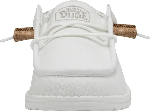 Miniatura 7 de Hey Dude Wally Linen - Mocasines para hombre, cómodos y ligeros, sin cordones