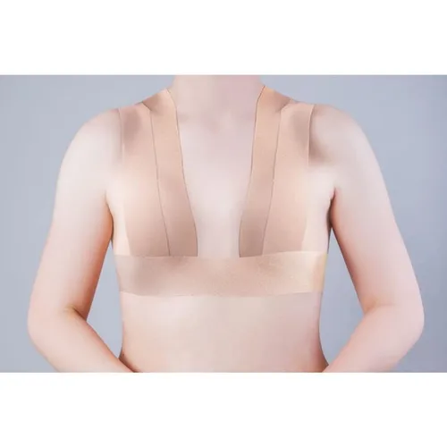 Miniatura 4 de Cinta de belleza soporte corporal y cinta para esculpir Cinta de pecho para levantar, separar, aplanar, efecto push up para vestidos, ropa