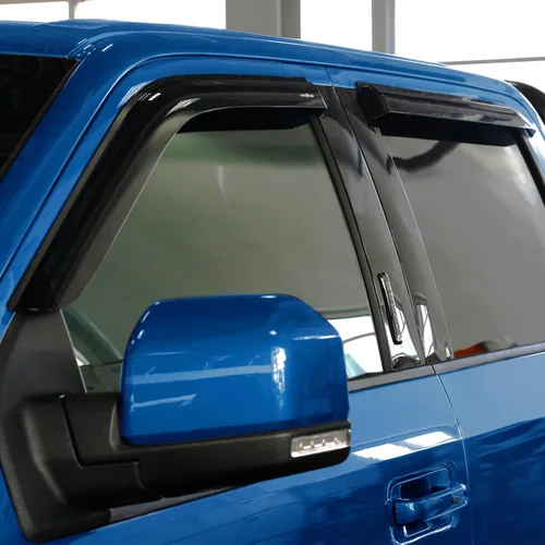 Miniatura 5 de Goodyear - Deflectores de ventana laterales irrompibles para camiones Ford F150 2015-2026 SuperCrew, visera de ventilación, accesorios