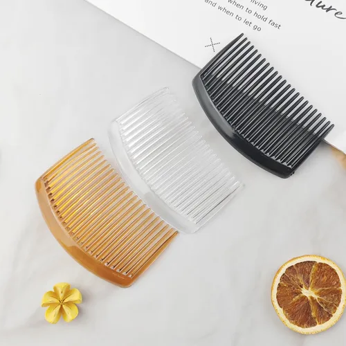 Miniatura 5 de TIHOOD 36 peines laterales de plástico para el cabello, peine giratorio francés con 23 dientes, pinzas de pelo fino, peines decorativos