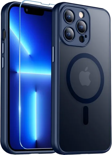 Miniatura 14 de Red2Fire Funda magnética para iPhone 13 Pro Max, protección completa mejorada de la cámara, compatible con MagSafe, funda protectora translúcida