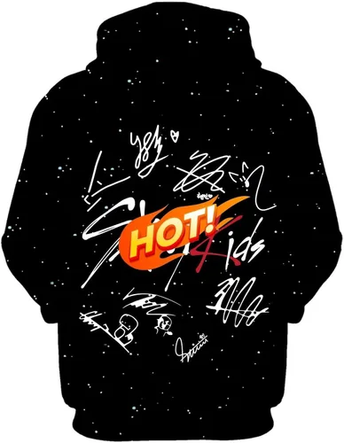Miniatura 2 de Kpop Sudaderas con capucha 3D impresas unisex sudaderas sudadera chaqueta para mujeres y hombres