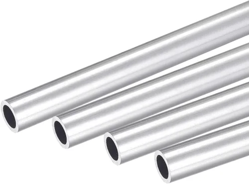 Miniatura 30 de uxcell 6063 Tubo redondo de aluminio 0.236 in OD 0.118 in Diámetro interior 9.843 in Longitud Tubería 4 PC