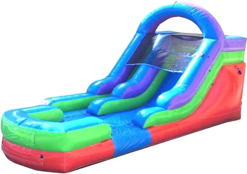 Miniatura 25 de TentandTable Tobogán acuático inflable para niños y adultos, diversión acuática gigante de grado comercial, incluye soplador de aire eléctrico, 35