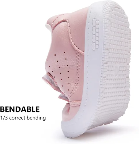 Miniatura 81 de BMCiTYBM Zapatos de bebé para niños y niñas, zapatos para caminar para niños pequeños, zapatos ligeros antideslizantes para 6, 9, 12, 18, 24 meses