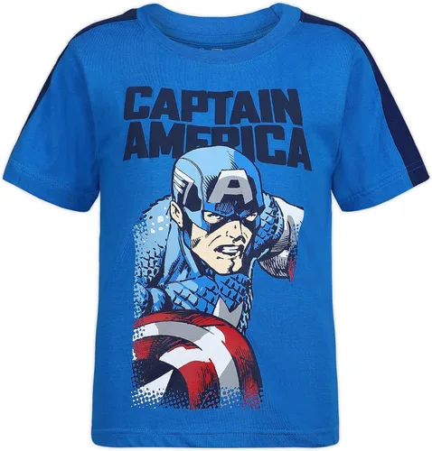 Miniatura 2 de Marvel Little Avengers - Juego de camiseta de manga corta para niño (4 unidades)