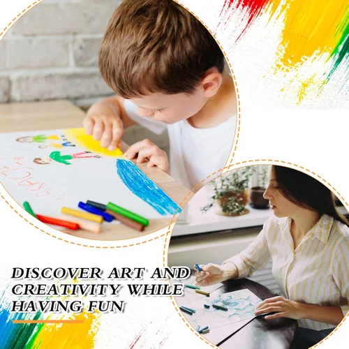 Miniatura 4 de Ctosree 100 hojas de papel pastel al óleo de 180 GSM, papel de dibujo pastel, papel de pintura de tono neutro para medios secos, óleo, lápiz pastel