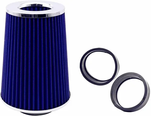 Miniatura 6 de 3 3.5 4 Pulgadas Filtro de Aire de Entrada Cónico, 76mm 89mm 101mm Filtro de Admisión de Aire Frío de Alto Rendimiento, Altura 9 Pulgadas (230mm)