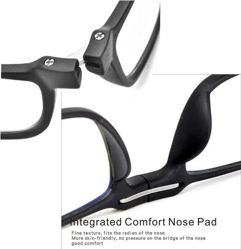 Miniatura 5 de Gafas de lectura plegables, lectores compactos portátiles para mujeres y hombres en estuche (paquete de 3 unidades 1.00)
