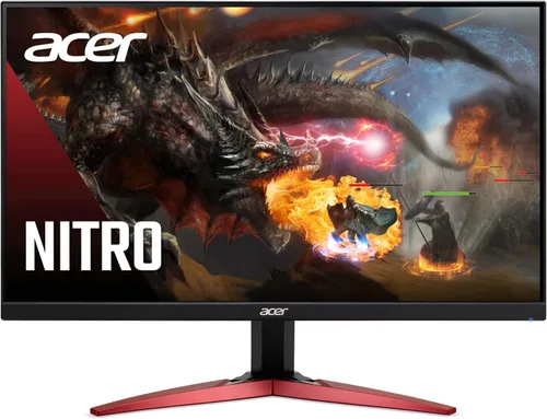 Acer Nitro KG241Y Sbiip Monitor VA Full HD, 1920 x 1080, 23.8 pulgadas, AMD FreeSync prémium, frecuencia de actualización 165 Hz, 1 ms (VRB),