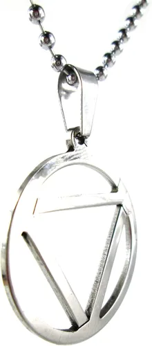 Miniatura 2 de Collar unisex de animación de moda para cosplay, No es una piedra preciosa