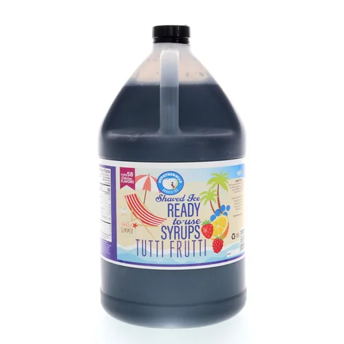 Miniatura 27 de Hypothermias Wild Cherry - Jarabe de sabores de cono de nieve hawaiano listo para usar (128 onzas líquidas), hielo afeitado, 100% azúcar de caña pura