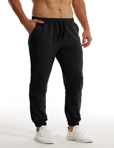 Miniatura 3 de GYMBULLFIGHT Pantalones deportivos para hombre, para gimnasio, correr, entrenamiento, pantalones deportivos con cordón y bolsillos