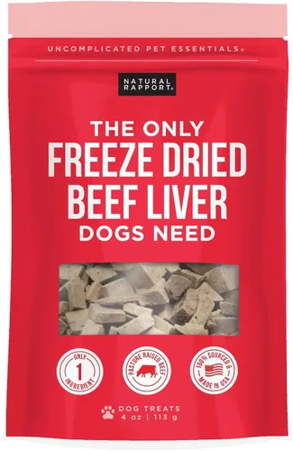 Miniatura 7 de Natural Rapport Golosinas de hígado de pollo para perros – El único hígado de pollo liofilizado que los perros necesitan – Bocaditos de pollo sin