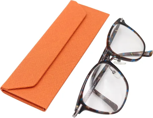 Miniatura 94 de Real Sic Funda para lentes de sol para hombres y mujeres, soporte magnético plegable para lentes de sol, inspirado en el color sólido