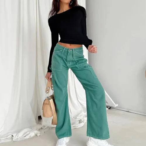 Miniatura 4 de ZSPHCZRWY Camisas básicas para mujer, estilo casual, cuello redondo, ajustadas, camisetas cortas de algodón suave para salir