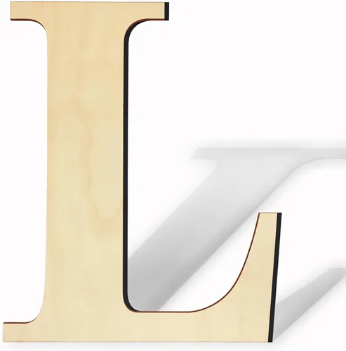 Miniatura 41 de Números de madera sin acabar - 3 grande de 15 pulgadas, en blanco y grande para manualidades de bricolaje, decoraciones de bodas y fiestas de Número