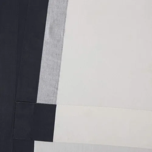 Miniatura 5 de HPD Half Price Drapes PRCT-VC1713-84-GR - Cortinas de algodón con ojales estampadas para sala de estar y dormitorio (1 panel), 50 x 84 pulgadas