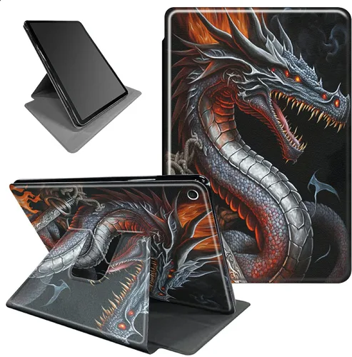 Miniatura 37 de Funda para iPad mini 6 para iPad mini 6ª generación 8.3 pulgadas 2021 360 grados giratorio soporte ligero cubierta inteligente protectora