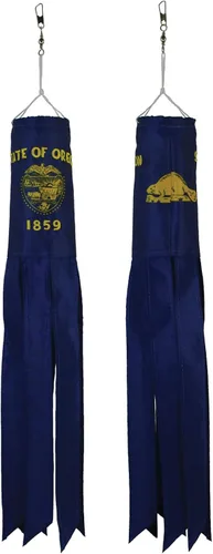 Miniatura 8 de In the Breeze 5110 Virginia State Flag Windsock, 18 pulgadas