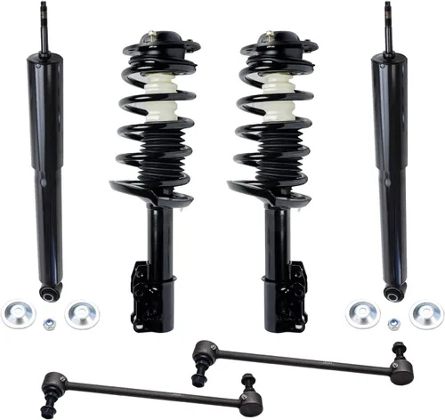 Miniatura 63 de Detroit Axle - Kit de puntales delanteros de 6 piezas para Ford Escape 2014-2019, 2 puntales y muelles helicoidales, 2 enlaces de barra