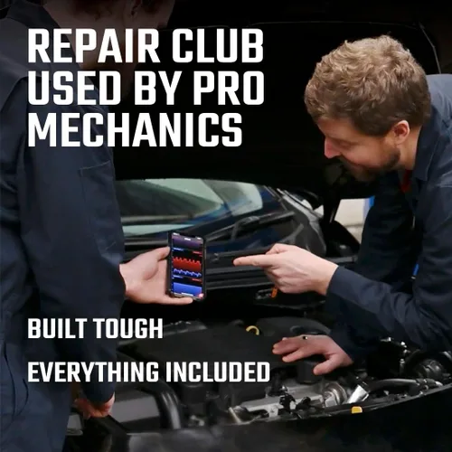 Miniatura 6 de Repair Club Pro OBD II Herramienta de escaneo para iPhone y Android - Sin cuota de suscripción - Escáner OBD2 para todos los sistemas, todos