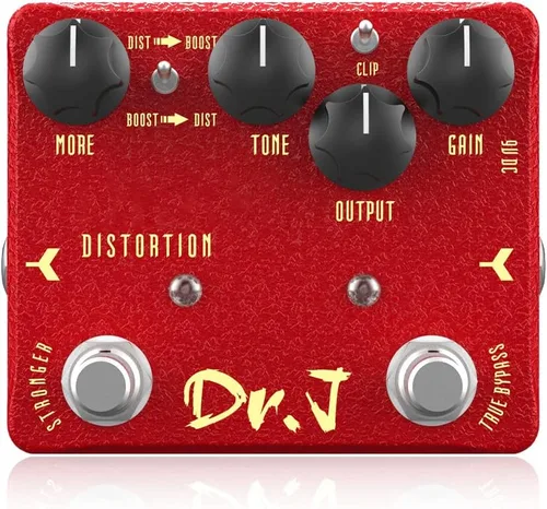 Miniatura 13 de Pedal de Bajo JOYO de Overdrive con Simulador de Amplificador de Tubo Mic'd Pedal Integrado de Salida DI y XLR para Grabación de Efectos Edición