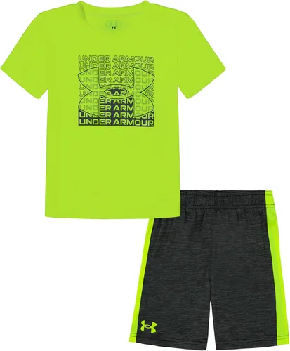 Miniatura 13 de Under Armour baby-girls Ua Terrazzo Leopard Heart SetShort Set