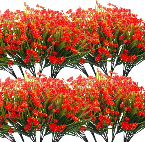 Miniatura 7 de Grunyia - 20 ramos de flores de narcisos artificiales