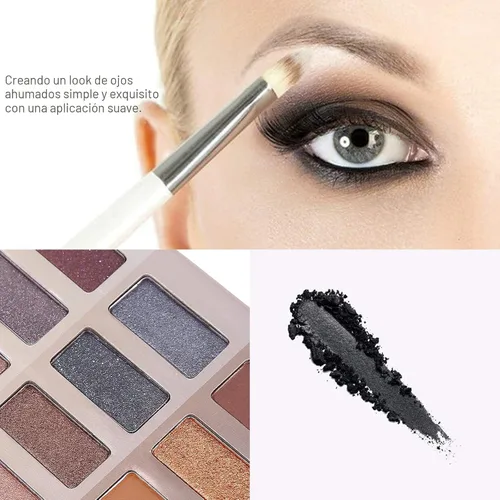 Miniatura 5 de UCANBE Paleta de sombra de ojos desnudos de 60 colores, paleta de maquillaje de desnudos neutros cálidos, brillo mate natural, sombras de ojos