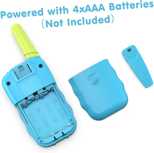 Miniatura 2 de Selieve Juguetes para niños y niñas de 3 a 12 años, Walkie Talkies para niños de 22 canales, juguete de radio de 2 vías con linterna LCD