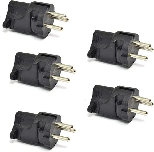 Miniatura 4 de Ceptics Japón, Filipinas NEMA 1-15 Adaptador de Enchufe de Energía para Viaje Acepta NEMA 5-15R - Certificado ETL - Grado Industrial (IG-6)