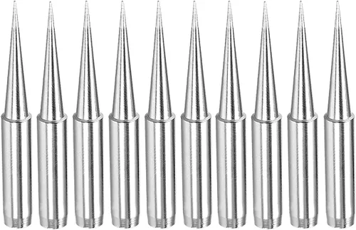 Miniatura 10 de Puntas de soldador 900M-T Punta de repuesto de hierro de soldadura Bits compatibles con Hakko, Radio Shack, Atten, Quick, Aoyue, Yihua, Estación