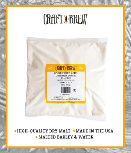 Miniatura 4 de Craft a Brew - Extracto de malta seca para kit de preparación - Pilsen de 1.25 libras - Extracto base multiusos - Para cualquier estilo de cerveza