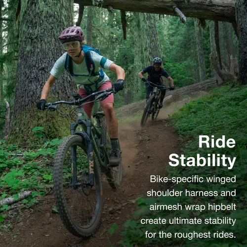 Miniatura 4 de Osprey Raven Women's Biking Backpack with Hydraulics Reservoir Space Travel Gris