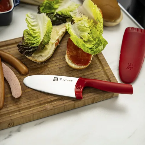 Miniatura 7 de ZWILLING TWINNY - Cuchillo de chef para niños, color rojo