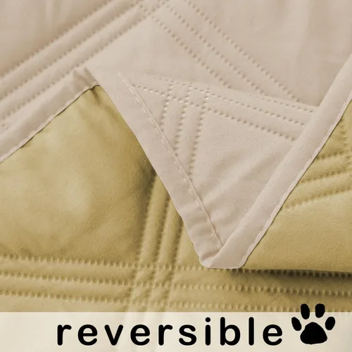 Miniatura 4 de fuguitex Manta impermeable reversible para perros pequeños, resistente a fugas, lavable, funda protectora para muebles de interior, apta