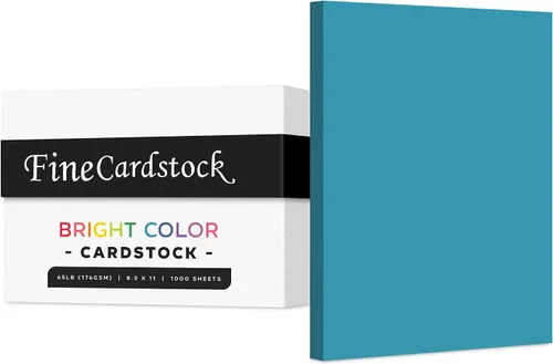 Miniatura 16 de Papel de alta calidad para tarjetas de colores, caja de 1000 hojas, cartulina de peso medio de 65 libras, perfecta para suministros escolares, artes