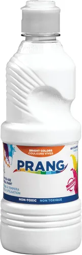 Miniatura 20 de Prang témpera líquida lista para usar Azul; Blanco; Negro; Violeta; Melocotón; Amarillo; Verde; Magenta; Marrón; Rojo; Naranja; Turquesa-Azul