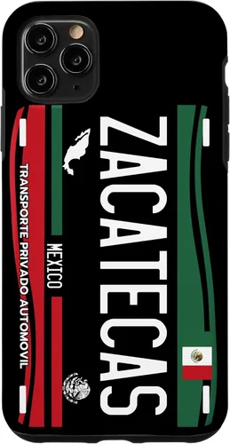 Miniatura 13 de Placa de matrícula Zacatecas para iPhone 13 Pro Max, Zacatecas México, funda Zacatecas
