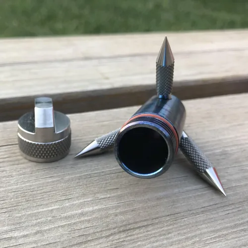 Miniatura 3 de Gancho de agarre de titanio (azul)