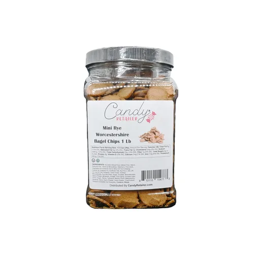 Miniatura 2 de Candy Retailer Mini Rye Worcestershire Bagel Chips 1 Lb