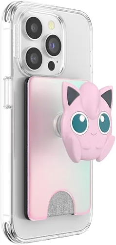 Miniatura 8 de Cartera para teléfono PopSockets con agarre expandible para teléfono, tarjetero para teléfono, Pokémon - Chansey Wonderland