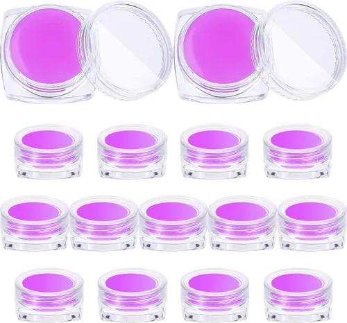 FEBSNOW 45 piezas de cera de pintura de arte de diamante, 15 unidades de cera para pintura de arte de diamantes con caja de almacenamiento llena de
