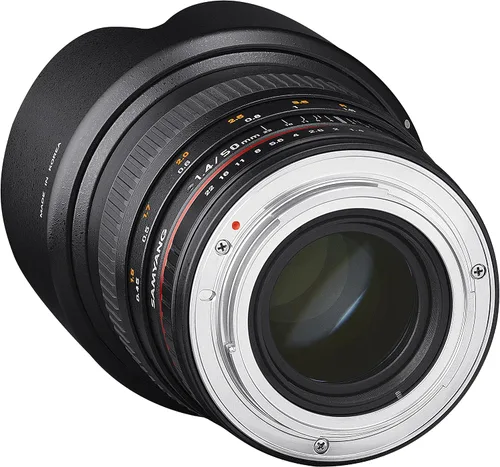 Miniatura 4 de Samyang SY50M-N Teleobjetivo fijo Prime 1.969 in F1.4 Lente para Nikon Digital SLR