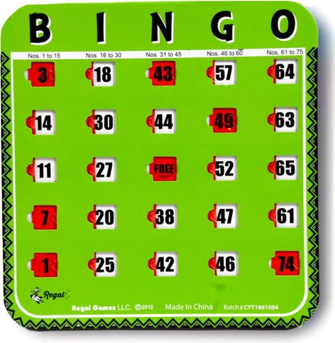 Regal Bingo - Tarjetas de bingo a granel con ventanas deslizantes – Tarjetas de juego de bingo reutilizables con impresión grande para adultos y